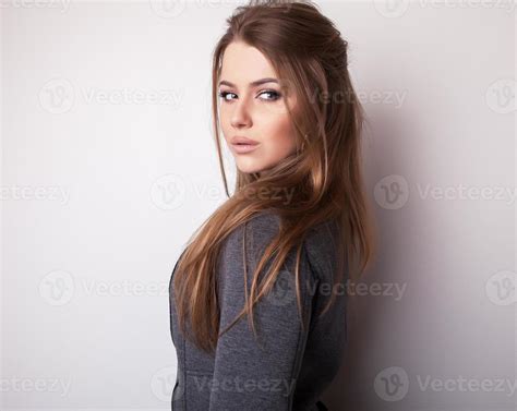 Young Sensual Model Girl Pose In Studio 953850 Stock Photo At Vecteezy