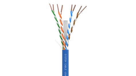 Premium Cat A Ethernet Cable Copper Tangle Free Riser Rated