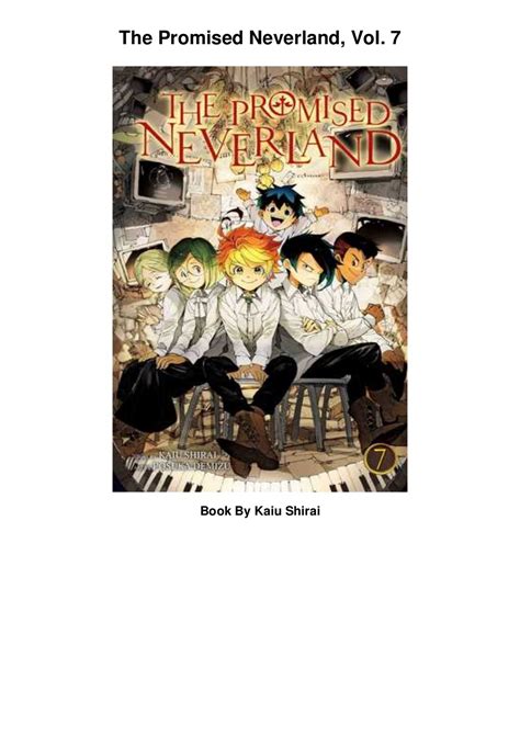 Freebookdownloadsthe Promised Neverland Vol 7fullpagesby Kaiu Shi