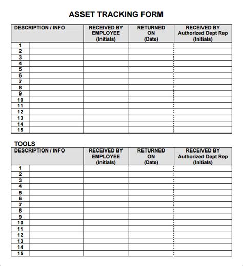 Inventory Tracking Template 6 Download Free Documents In Pdf Word