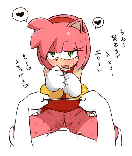 Rule 34 Amy Rose Anal Anthro Clothes Cowgirl Position