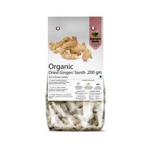 Dried Ginger Packaging Type Packet Packaging Size 200g At Rs 199kg In Bhankarpur