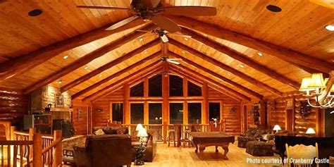 Also a chance to experience the warmth ,comfort and beauty of a true log cabin, and the wonder of the quiet. Cabins, Castles, Log Lodges | Stone cabin, Cabins in ...