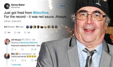 Danny Baker Fired From Bbc Radio 5 Live After Royal Baby Tweet Tv