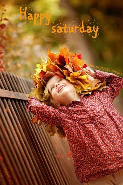 Happy Saturday ️ Autumn Beauty Seasons Autumn