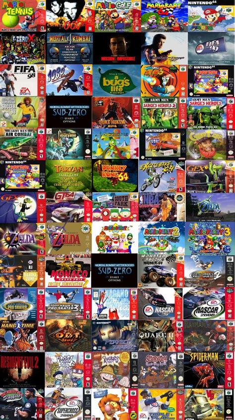 Habían muchos títulos geniales que fascinaban a la vasta comunidad de jugadores en ese entonces. 400 Roms de Nintendo 64 - Collection - Putlocker - Identi