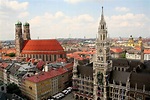 Vista panorámica de Múnich - Guia de Alemania