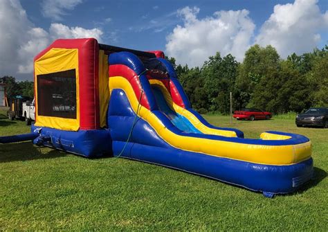 Combo Dry Slide And Bounce House