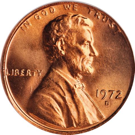 Value Of 1972 D Lincoln Cents We Appraise Modern Coins