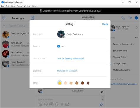 Facebook has launched a messenger desktop app for macos and windows 10, allowing millions of users to text, voice and video chat for free. Messenger for Desktop - Download