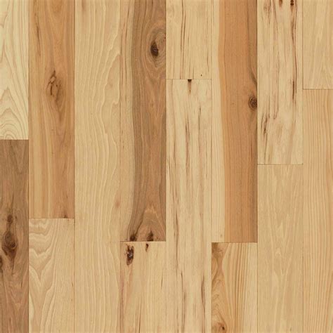 Bruce Take Home Sample Hickory Rustic Natural Solid Hardwood Flooring