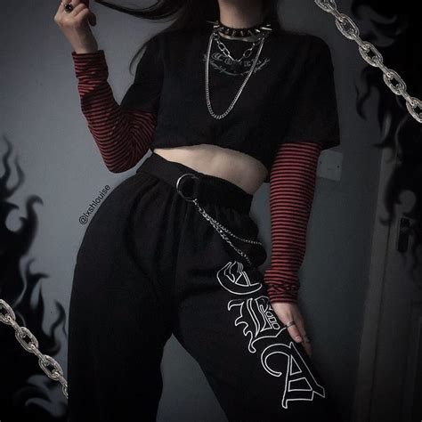 Egirl Eboy Edgy Outfits Alternative Outfits Fashion