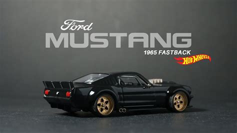 65 Ford Mustang Fastback V8 Custom Hot Wheels YouTube