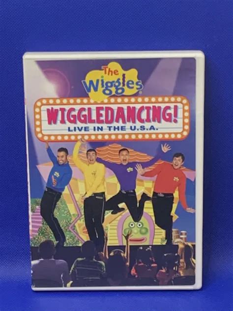 The Wiggles Wiggledancing Live In The Usa Dvd Vgc Free Shipping 12