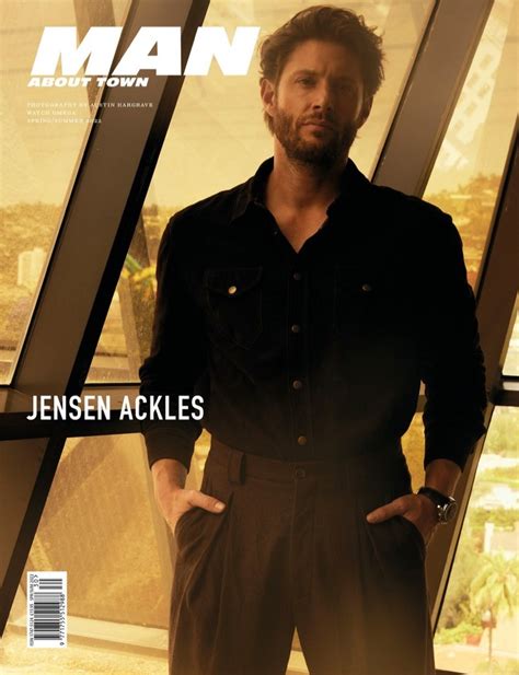 Jensen Ackles 2022 Cover Photoshoot Man About Town