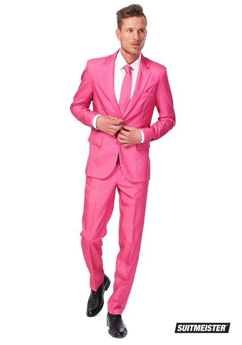 Courtesy of fox searchlight pictures. Men's SuitMeister Basic Pink Suit Costume