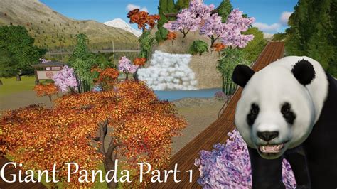 Giant Panda Habitat Planet Zoo Speed Build Part 1 Youtube