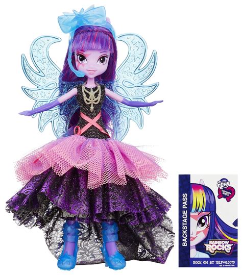 Image Rainbow Rocks Deluxe Dress Twilight Sparkle Doll My