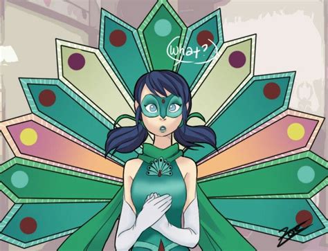 Peacock Miraculousladybug All Credit To The Artist Zoe Oneesama