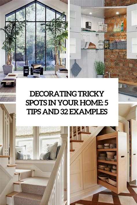 This link is to an external site that may or may not meet accessibility guidelines. Unique Home Decor Ideas For All These Tricky Spots: 5 Tips ...