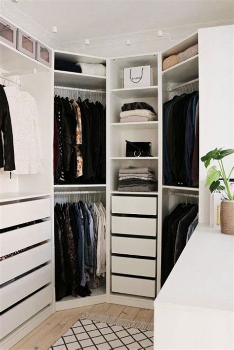 Clean and light, this master closet is ideal for shared spaces, with a thoughtfully appointed combination of. Incredible IKEA Bedroom, Shelves And Storage Ideas (1 in ...