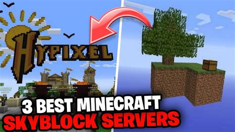 3 Best Minecraft Skyblock Servers In 2023 1080p Hd Youtube