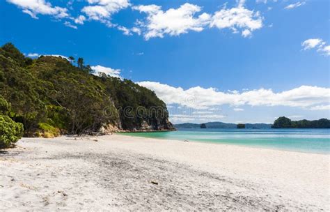 Spiaggia Di Hahei Nella Penisola Di Coromandel Nuova Zelanda