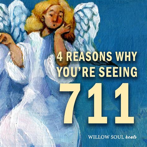 4 Reasons Why You Are Seeing 711 - The Meaning of 7:11 | Angel number ...