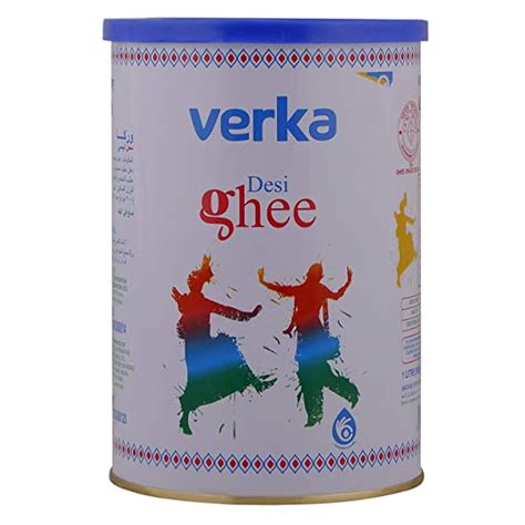 Verka Desi Ghee Tin 1l 900g Grocery And Gourmet Foods