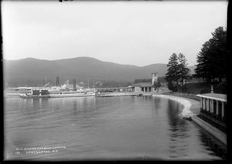 Lake George Station Hotel And Steamboats Lake George N Flickr