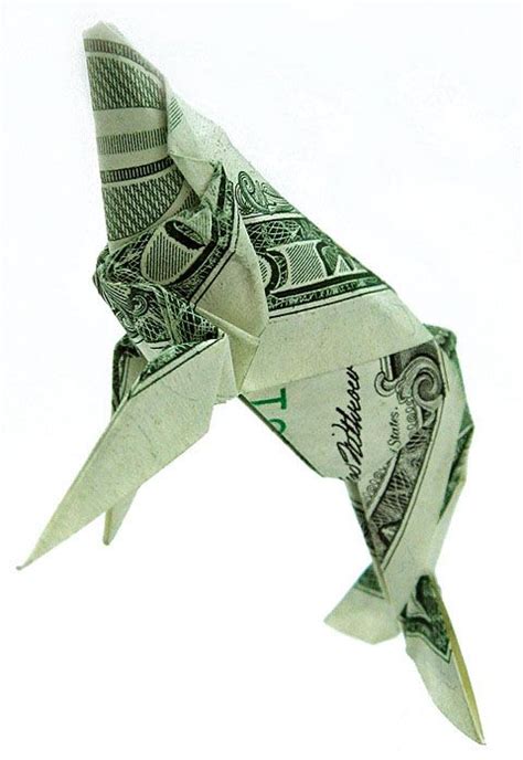 10 Origami Of Aquatic Animals Folded With 1 Dollar Bills Dollar