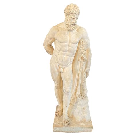Antique Sculpture Of A Male Nude By Hans Retzbach Germany 1919 At
