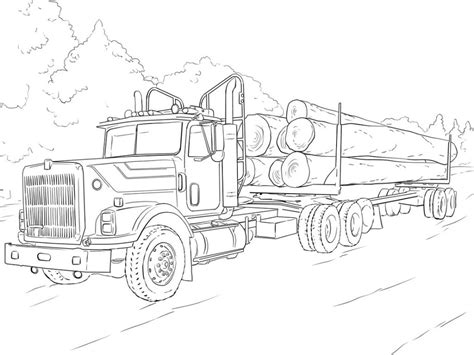 fascinating truck coloring pages  kids  activity
