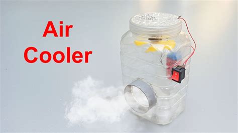 How To Make Air Cooler At Home Easy Science Project At Home Youtube