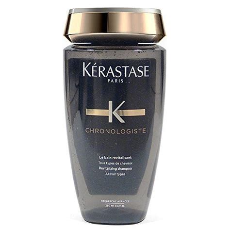 Infused with hyaluronic acid, abyssine and vitamin e formula to fight the signs of aging scalp and hair. Kerastase Bain Chronologiste Revitalizing Shampoo 250ml or ...