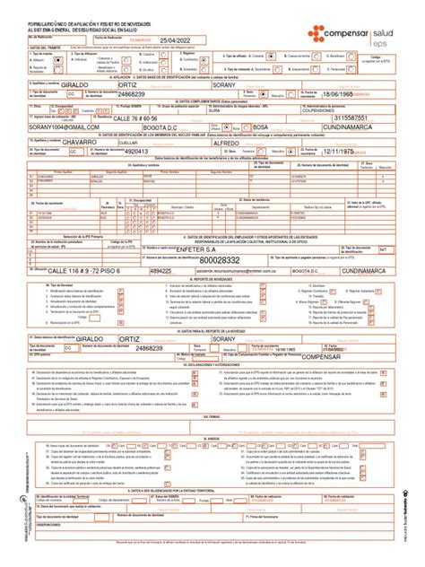 Formato Afiliación Color Carta 220421 094537 Pdf Privacidad De