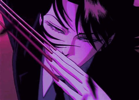 Dark Purple Anime Aesthetic  Loucae Delicada
