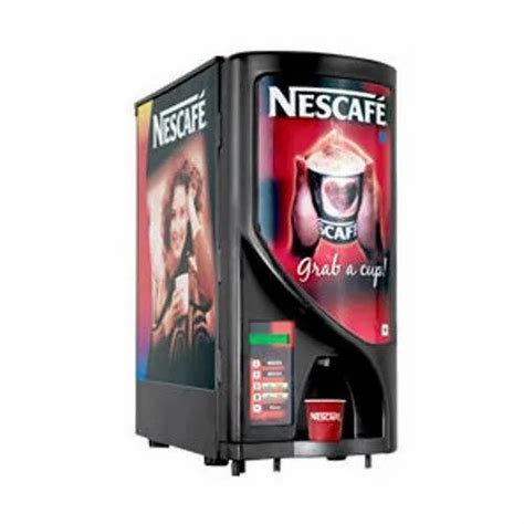 Nescafe Stainless Steel Fully Automatic Tea Coffee Vending Machine For Offices Model Name