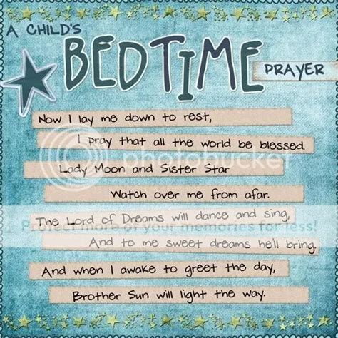 A Childs Bedtime Prayer