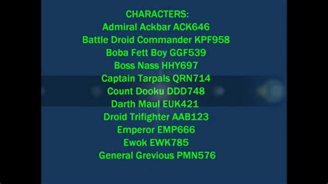 Codes For Star Wars Lego The Complete Saga Wii Only Nudesxxx