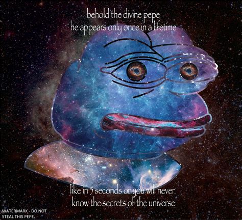 Upon Searching For Rare Pepes I Came Across The Divine Pepe Is It