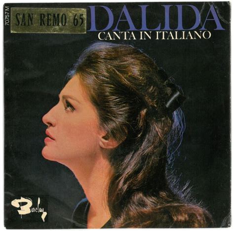 Dalida Canta In Italiano 1965 Hitparadech