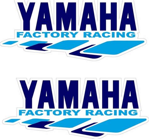 Zen Graphics Yamaha Factory Racing Decals Stickers