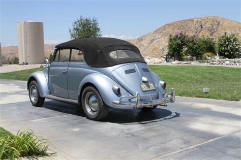 1958 Volkswagen Convertible Beetle For Sale Volkswagen Beetle