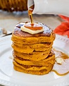 Pumpkin Pancakes - Craving Home Cooked