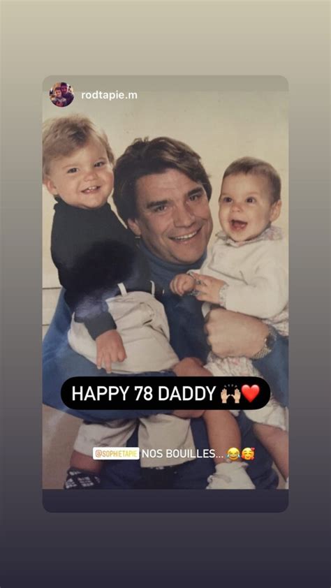 Photo Rodolphe Le Petit Fils De Bernard Tapie A Partagé Cette Photo