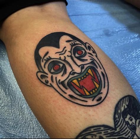 Dracula Tattoo Done By Me Recently Ianmauriceart At Yellow Rose