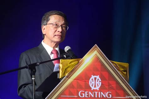 Julian tan kok ping (陈国彬) is a malaysian politician. Kok Thay says Genting Bhd's medical R&D investments 'pose ...