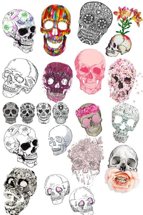 A rat face is surrounded by flowers and elephant skulls in this brightly colored tattoo collage. Skull wallpaper | Doodling & drawings | Pinterest | Skulls ...