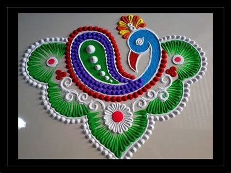 15 Beautiful And Colorful Kolam Rangoli Designs Ideas For Makar Sankranti